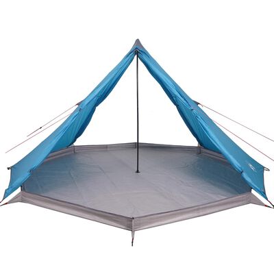 vidaXL Tente familiale tipi 8 personnes bleu imperméable