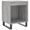 vidaXL Table de chevet sonoma gris 40x35x50 cm bois d&rsquo;ing&eacute;nierie