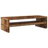 vidaXL Support de moniteur vieux bois 54x22x15 cm bois d'ing&eacute;nierie
