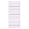 vidaXL Essuie-mains FROGN 10 pcs blanc 50x100 cm 360 g/m&sup2;