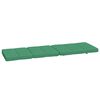 vidaXL Coussins de chaise longue lot de 2 vert tissu oxford