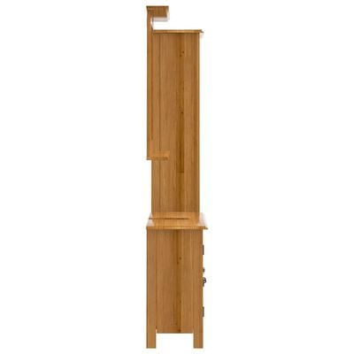 vidaXL Ensemble de meubles de salle de bain 3 pcs bois de pin massif