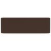 vidaXL Lavabo de luxe Marron fonc&eacute; mat 41x30x12 cm C&eacute;ramique