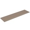 vidaXL Panneaux muraux 12 pcs Cappuccino 60x15 cm Similicuir 1,08 m²
