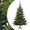 vidaXL Sapin de No&euml;l artificiel avec boules 120 cm 150 LED Blanc chaud