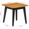 vidaXL Table basse 45x45x40 cm bois de manguier solide et fer