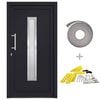 vidaXL Porte d'entr&eacute;e Anthracite 98x200 cm
