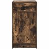 vidaXL Buffet Chêne fumé 40 x 40.5 x 75 cm Bois d'ingénierie