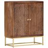 vidaXL Buffet 60 x 30 x 75 cm Bois de manguier massif