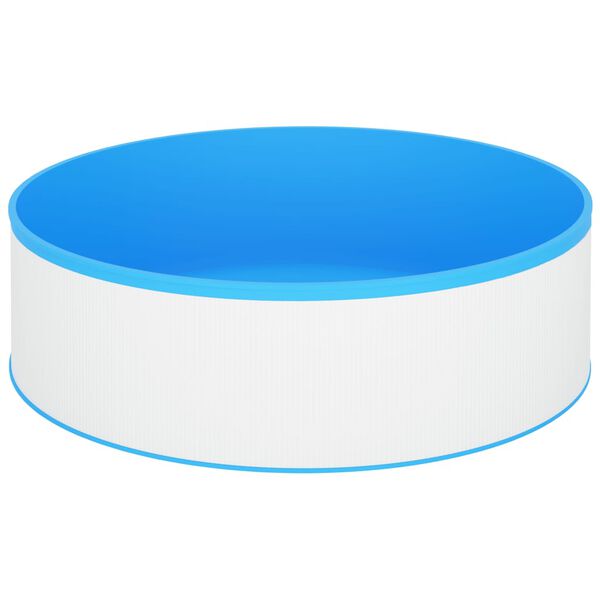 vidaXL Piscine &agrave; &eacute;claboussures 350x90 cm Blanc