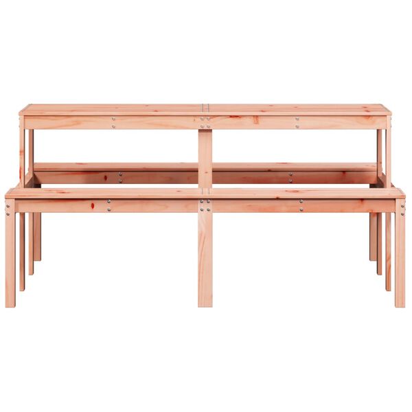 vidaXL Table de pique-nique 160x134x75 cm bois massif de douglas