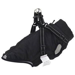 vidaXL Manteau pour chiens avec harnais imperméable réfléchissant L24