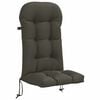 vidaXL Coussin de transat ensoleill&eacute; PUTTEN 100 % polyester Anthracite