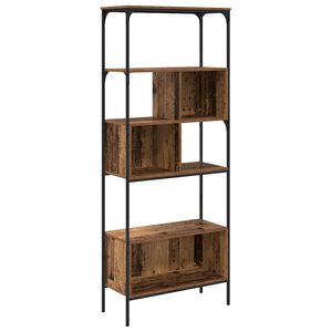vidaXL Biblioth&egrave;que 7 niveaux 76 x 33 x 188,5 cm Bois d'ing&eacute;nierie