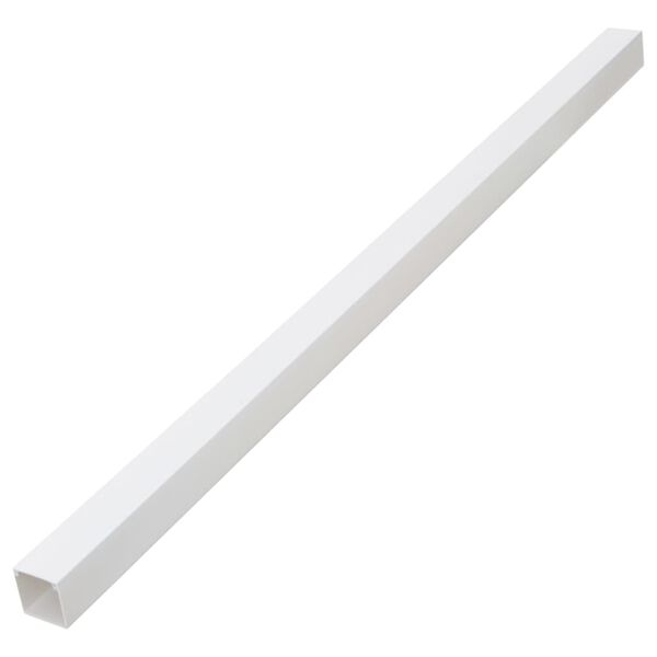 vidaXL Goulotte de c&acirc;ble 60x60 mm 10 m PVC