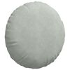vidaXL Coussins de si&egrave;ge 2 pcs Gris clair &Oslash; 40 x 13 cm Velours