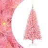 vidaXL Sapin de No&euml;l Rose 150 cm PVC