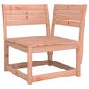 vidaXL Canap&eacute; d'angle de jardin 73x73x78 cm bois massif douglas