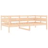 vidaXL Lit de jour sans matelas bois de pin massif 90x190 cm