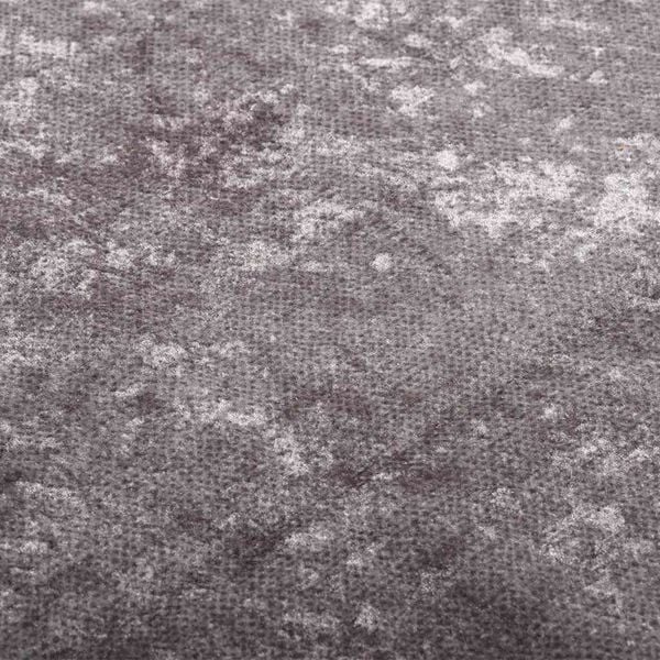 vidaXL Tapis lavable antidérapant 190x300 cm gris