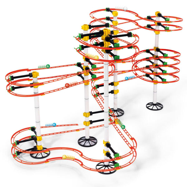 Quercetti Ensemble de circuit &agrave; billes 410pcs Skyrail Ottovolante Maxi