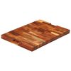 vidaXL Planche &agrave; d&eacute;couper 60x42x4 cm bois d'acacia massif
