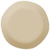 vidaXL Chevilles en bois 2 pi&egrave;ces Marron &Oslash; 8 x 50 mm Bois massif