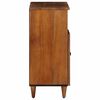 vidaXL Buffet avec porte Noyer 60 x 33,5 x 75 cm Bois de mangue massif
