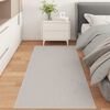 vidaXL Tapis de surface Rectangulaire Cr&egrave;me 150 x 80 cm