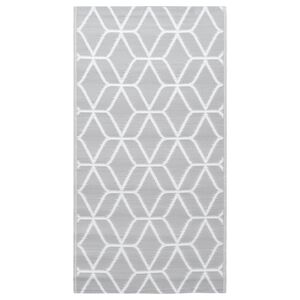vidaXL Tapis d'ext&eacute;rieur ARAKIL Gris 160x230 cm PP