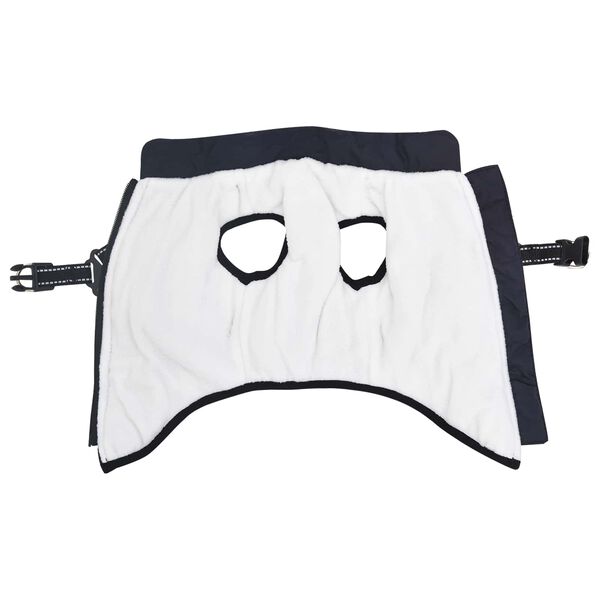 vidaXL Manteau pour chien Bleu marine S Fleece et Polyester