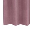 vidaXL Rideaux occultants 2 pcs Rose fonc&eacute; 140 x 225 cm Velours