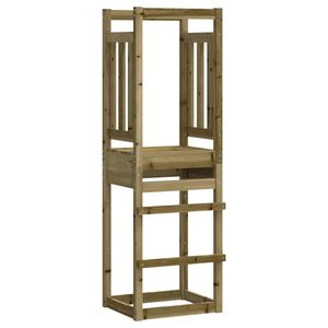 vidaXL Tour de jeu 53x46,5x169 cm bois de pin impr&eacute;gn&eacute;