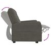 vidaXL Fauteuil de massage inclinable &agrave; 2 places gris fonc&eacute;
