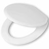 Tiger Abattant WC à fermeture en douceur Reno MDF Blanc 252350646