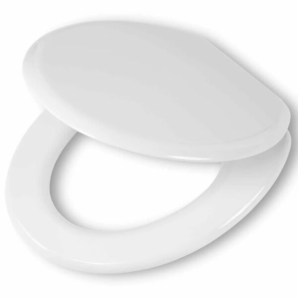 Tiger Abattant WC à fermeture en douceur Reno MDF Blanc 252350646