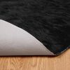 vidaXL Tapis en fausse Tafalla Noir &Oslash; 200 cm Polyester