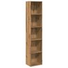 vidaXL Biblioth&egrave;que ch&ecirc;ne artisanal 40x30x189 cm bois d'ing&eacute;nierie