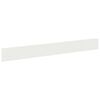vidaXL Bordure de Pelouse 10 pcs 100 x 12 cm Acier Blanc