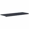vidaXL Appui de fen&ecirc;tre Anthracite avec grain de bois PVC