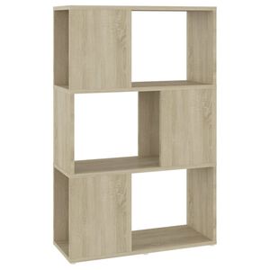 vidaXL Biblioth&egrave;que/S&eacute;parateur de pi&egrave;ce Ch&ecirc;ne Sonoma 60x24x94 cm