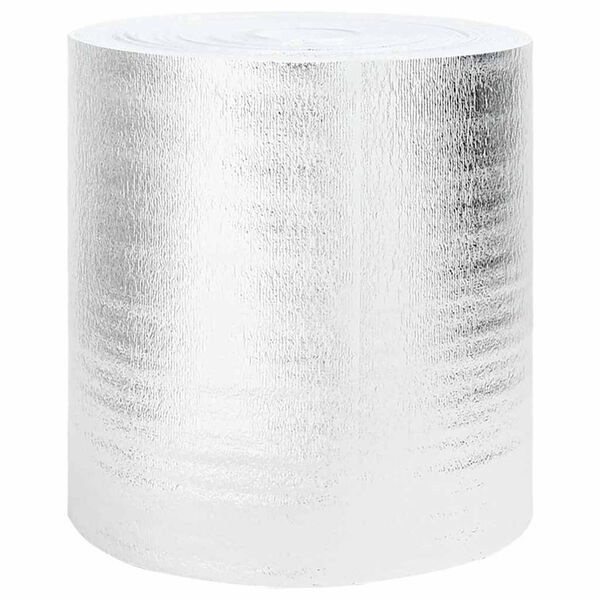 vidaXL Réflecteur de chaleur pour radiateur Argent 0.5 x 25 m