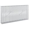 vidaXL Gabion avec fil de 5 mm et maille de 5x2,5 cm 100x10x50 cm