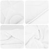 vidaXL Duvet toutes saisons avec oreiller 3 pcs Blanc Microfibre