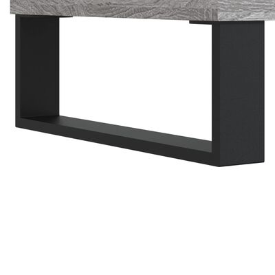 vidaXL Table basse sonoma gris 104x60x35 cm bois d'ingénierie