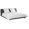 vidaXL Couette avec oreiller 3 pcs Blanc Microfibre