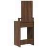 vidaXL Table de Toilette Ch&ecirc;ne brun 50 x 41 x 140 cm Bois d'ing&eacute;nierie