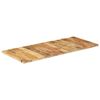 vidaXL Dessus de table bois de manguier solide 25-27 mm 140x60 cm