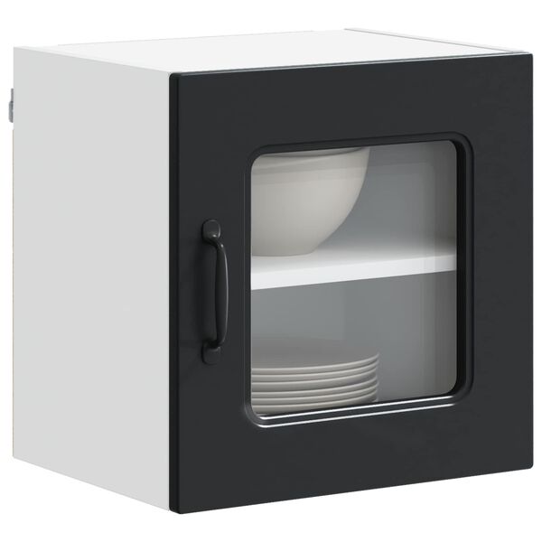vidaXL Armoire de cuisine avec stockage Kalmar Noir 40 x 31 x 40 cm