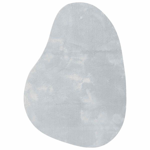 vidaXL Tapis de surface HUARTE Gris 160 x 230 cm Polyester